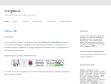 Tablet Screenshot of marginalia.ako.net.nz