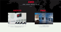 Desktop Screenshot of ako.com