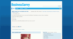 Desktop Screenshot of businesssavvy.ako.net.nz